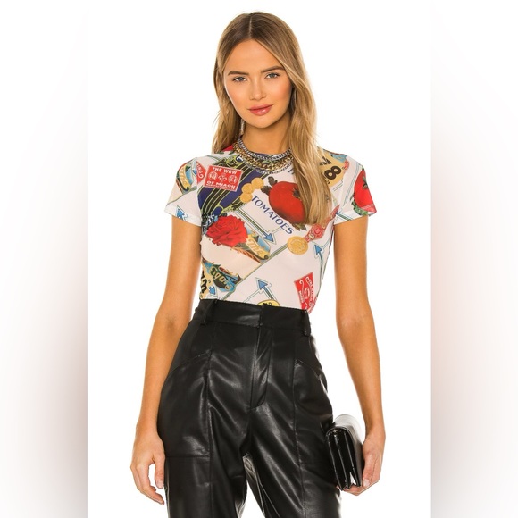 Miaou Tomato Tee - Picture 1 of 2